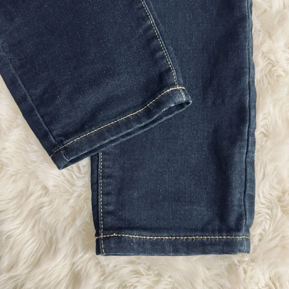 Simply Vera Wang Pull On Legging Jeans M (29x29) Super High Rise Blue Womens